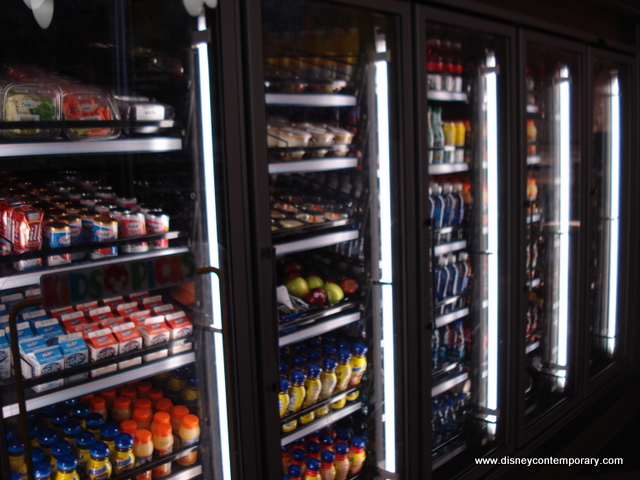 Grab and go refrigerated section